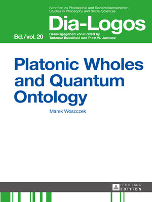 cover image of Platonic Wholes and Quantum Ontology